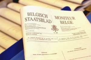 Nouvel arrêté ministériel publié au Moniteur belge